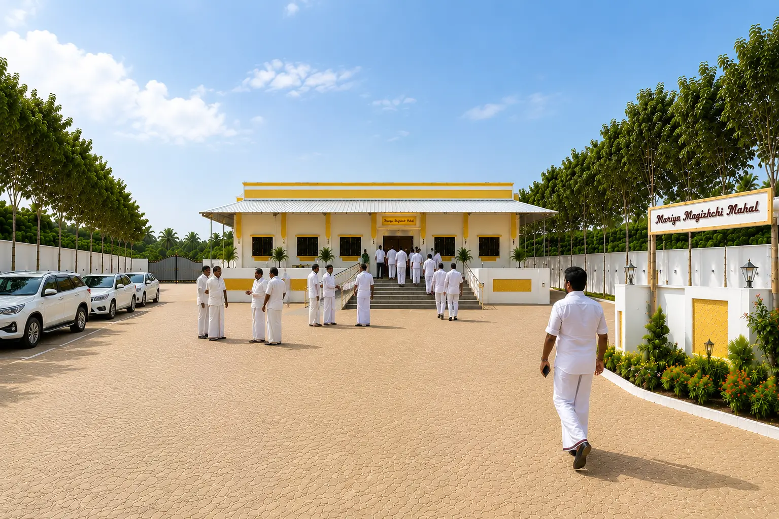 MARIYA THIRUMANAM MAHAL exterior